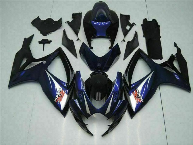 Buy 2006-2007 Black Blue Suzuki GSXR 600/750 Motorbike Fairing Kits Canada Buy 2006-2007 Black Blue Suzuki GSXR 600/750 Motorbike Fairing Kits Canada