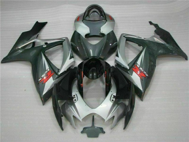 Buy 2006-2007 Silver Black Suzuki GSXR 600/750 Motorcycle Fairings Kits Canada Buy 2006-2007 Silver Black Suzuki GSXR 600/750 Motorcycle Fairings Kits Canada