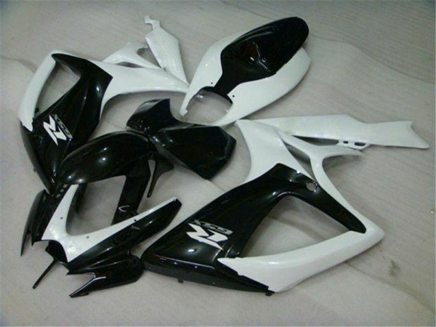 Buy 2006-2007 Black White Suzuki GSXR 600/750 Motorcycle Replacement Fairings Canada