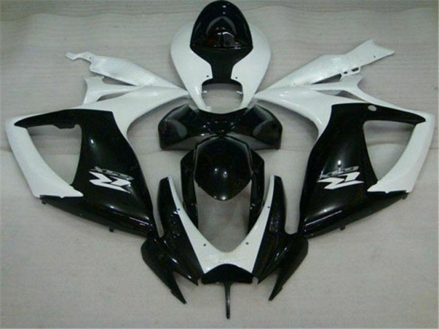 Buy 2006-2007 Black White Suzuki GSXR 600/750 Motorcycle Replacement Fairings Canada
