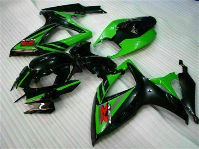 Buy 2006-2007 Black Green Suzuki GSXR 600/750 Replacement Motorcycle Fairings Canada Buy 2006-2007 Black Green Suzuki GSXR 600/750 Replacement Motorcycle Fairings Canada