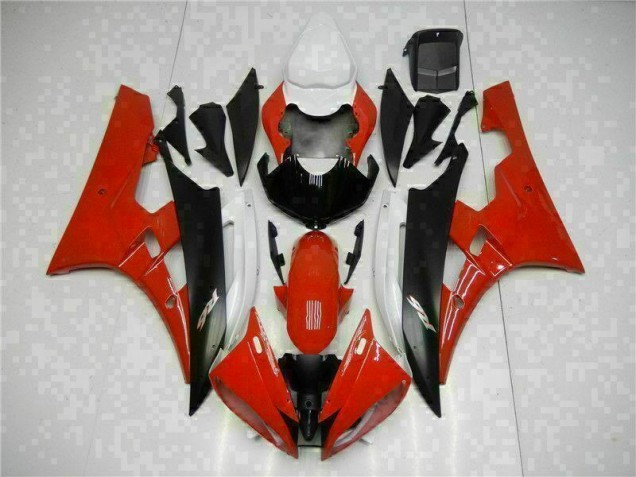 Buy 2006-2007 Red Black Yamaha YZF R6 Motorcycle Fairings Kits Canada Buy 2006-2007 Red Black Yamaha YZF R6 Motorcycle Fairings Kits Canada