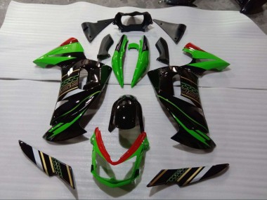Buy 2006-2008 Green Black Kawasaki EX650 Bike Fairings Canada