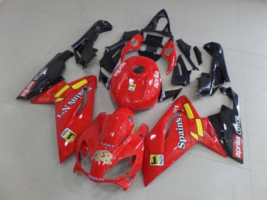 Buy 2006-2011 Red and Black Aprilia RS125 Motorcycle Fairing Kit Canada