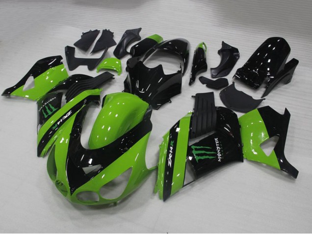 Buy 2006-2011 Green Monster Kawasaki ZX14R ZZR1400 Motorbike Fairing Canada