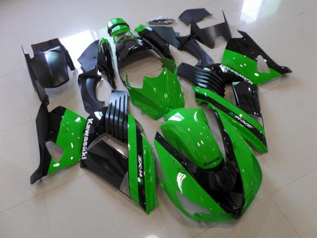 Buy 2006-2011 Green and Black Kawasaki ZX14R ZZR1400 Bike Fairing Kit Canada