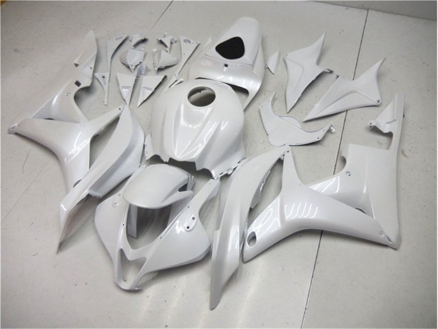 Buy 2007-2008 Pearl White Honda CBR600RR Motorbike Fairing Canada