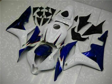 Buy 2007-2008 White Blue Honda CBR600RR Replacement Motorcycle Fairings Canada