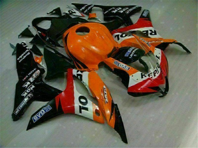Buy 2007-2008 Orange Black Repsol Honda CBR600RR Motorcycle Replacement Fairings Canada Buy 2007-2008 Orange Black Repsol Honda CBR600RR Motorcycle Replacement Fairings Canada