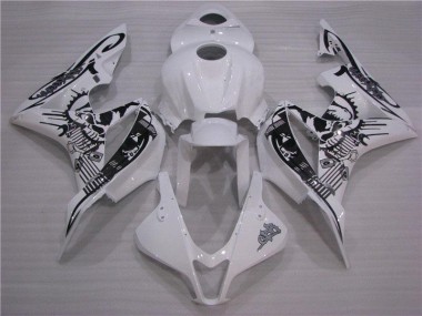 Buy 2007-2008 Black White Honda CBR600RR Replacement Motorcycle Fairings Canada