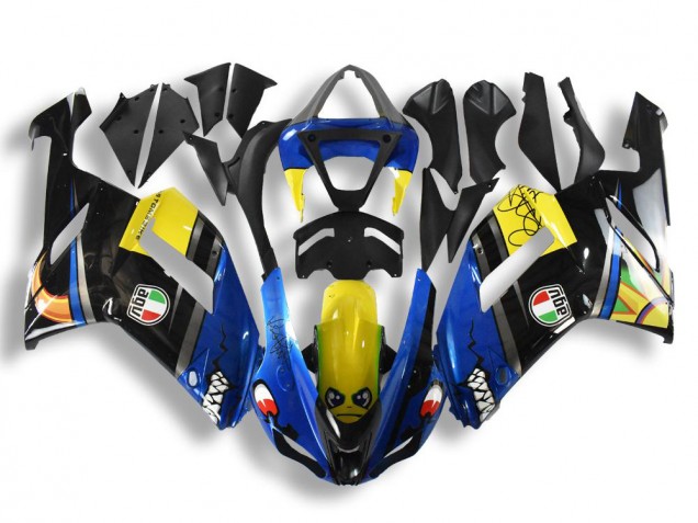 Buy 2007-2008 Blue Shark Kawasaki ZX6R Replacement Motorcycle Fairings Canada Buy 2007-2008 Blue Shark Kawasaki ZX6R Replacement Motorcycle Fairings Canada