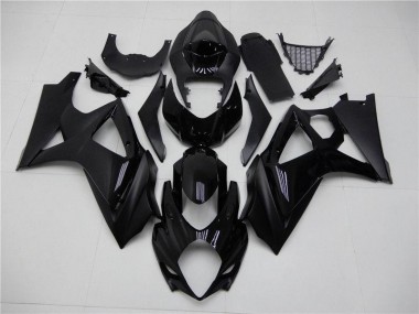 Buy 2007-2008 Glossy Matte Black Suzuki GSXR 1000 K7 Replacement Fairings Canada