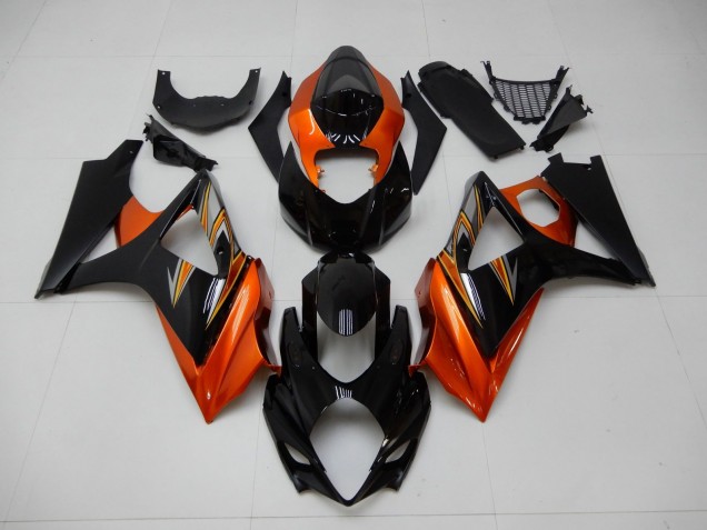 Buy 2007-2008 Orange Black Suzuki GSXR 1000 K7 Motor Fairings Canada Buy 2007-2008 Orange Black Suzuki GSXR 1000 K7 Motor Fairings Canada