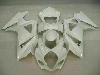 Buy 2007-2008 White Suzuki GSXR 1000 K7 Motorcycle Fairing Canada