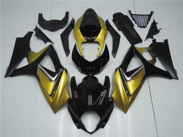 Buy 2007-2008 Gold Black Suzuki GSXR 1000 K7 Motorbike Fairing Canada