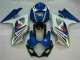 Buy 2007-2008 Blue White Suzuki GSXR 1000 K7 Bike Fairings Canada