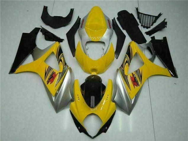 Buy 2007-2008 Yellow Suzuki GSXR 1000 K7 Bike Fairing Kit Canada Buy 2007-2008 Yellow Suzuki GSXR 1000 K7 Bike Fairing Kit Canada