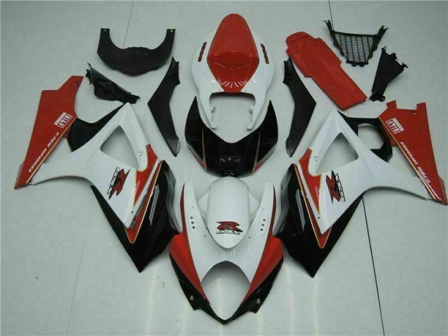 Buy 2007-2008 Red White Suzuki GSXR 1000 K7 Motorcycle Bodywork Canada Buy 2007-2008 Red White Suzuki GSXR 1000 K7 Motorcycle Bodywork Canada