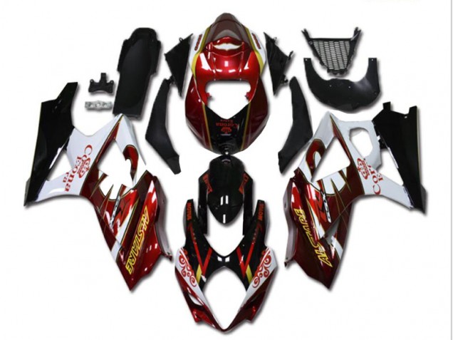 Buy 2007-2008 Red White Black Suzuki GSXR 1000 K7 Motorcycle Fairing Kit Canada Buy 2007-2008 Red White Black Suzuki GSXR 1000 K7 Motorcycle Fairing Kit Canada