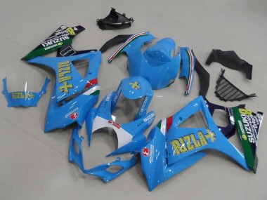 Buy 2007-2008 Light Blue Rizla Suzuki GSXR 1000 K7 Motorcycle Fairings Kit Canada