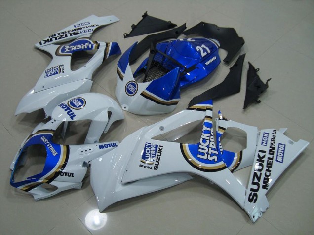 Buy 2007-2008 Blue Lucky Strike Suzuki GSXR 1000 K7 Motorbike Fairing Canada