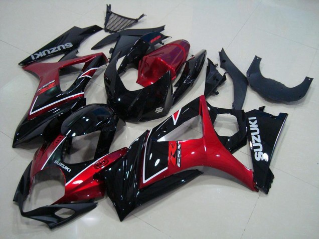 Buy 2007-2008 Red Black Suzuki GSXR 1000 K7 Moto Fairings Canada