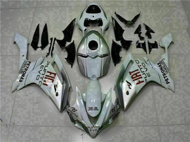 Buy 2007-2008 White Yamaha YZF R1 Motorcycle Fairings Kits Canada