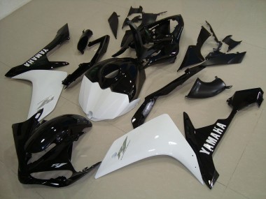 Buy 2007-2008 Black White Gold Yamaha YZF R1 Replacement Fairings Canada