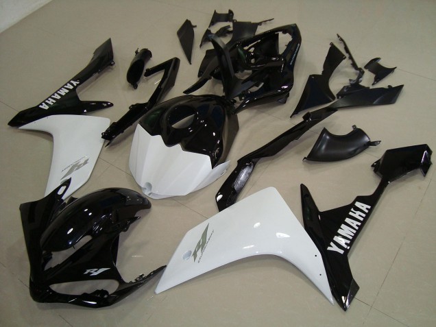 Buy 2007-2008 Black White Gold Yamaha YZF R1 Replacement Fairings Canada Buy 2007-2008 Black White Gold Yamaha YZF R1 Replacement Fairings Canada