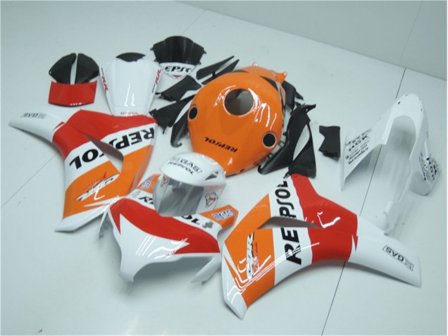Buy 2008-2011 Orange White Red Repsol Honda CBR1000RR Motorcycle Fairing Kits Canada