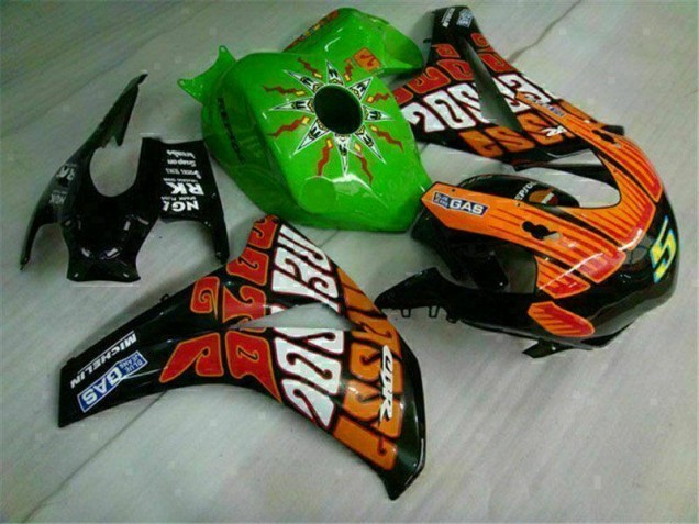 Buy 2008-2011 Green Orange Honda CBR1000RR Motorcycle Fairings Kits Canada Buy 2008-2011 Green Orange Honda CBR1000RR Motorcycle Fairings Kits Canada