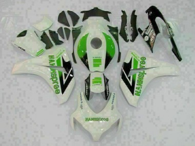Buy 2008-2011 Green White Honda CBR1000RR Motorcycle Fairings Kit Canada
