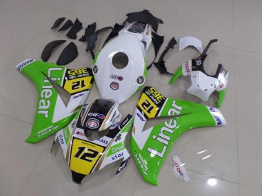 Buy 2008-2011 Green Linear 12 Honda CBR1000RR Moto Fairings Canada