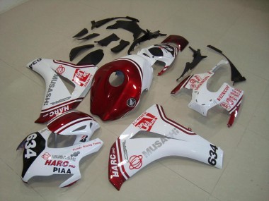 Buy 2008-2011 White Red HARC Pro PIAA 634 Honda CBR1000RR Motorcylce Fairings Canada