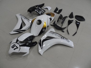 Buy 2008-2011 White and Black 87 Honda CBR1000RR Bike Fairings Canada