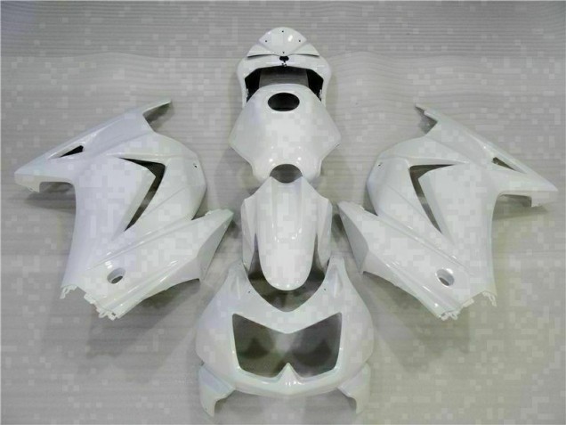 Buy 2008-2012 White Kawasaki EX250 Motorcycle Replacement Fairings Canada Buy 2008-2012 White Kawasaki EX250 Motorcycle Replacement Fairings Canada