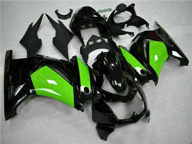 Buy 2008-2012 Black Green Kawasaki EX250 Motorbike Fairings Canada