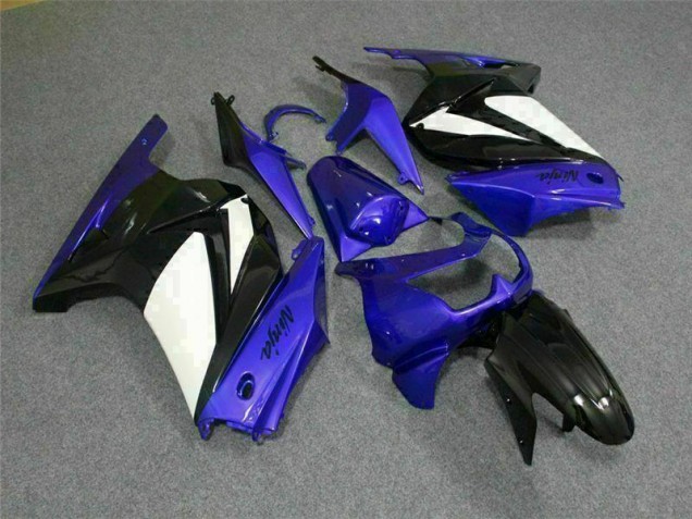 Buy 2008-2012 Blue White Black Ninja Kawasaki EX250 Motorbike Fairing Canada Buy 2008-2012 Blue White Black Ninja Kawasaki EX250 Motorbike Fairing Canada