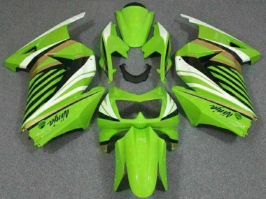 Buy 2008-2012 Green White Black Ninja Kawasaki EX250 Replacement Motorcycle Fairings Canada