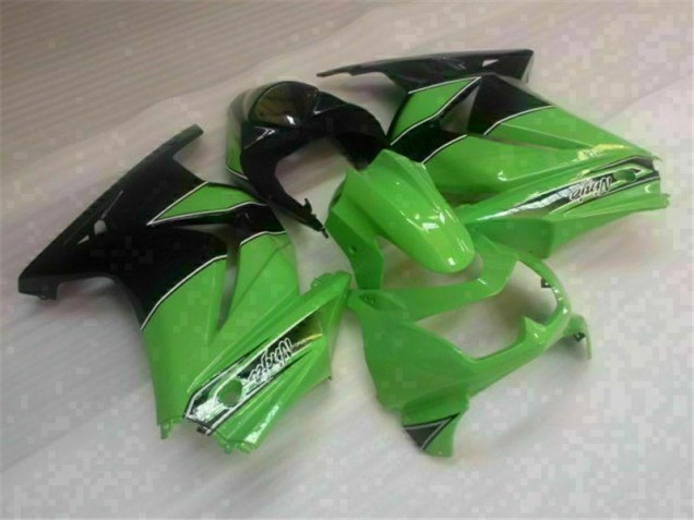 Buy 2008-2012 Green Black Kawasaki EX250 Motorbike Fairing Kits Canada Buy 2008-2012 Green Black Kawasaki EX250 Motorbike Fairing Kits Canada