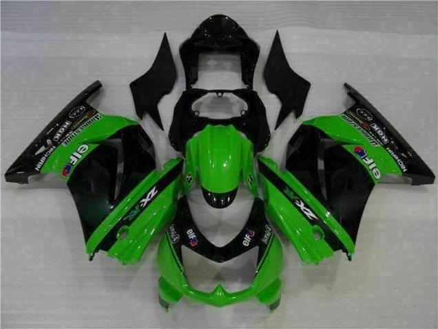 Buy 2008-2012 Black Green Kawasaki EX250 Motorcylce Fairings Canada Buy 2008-2012 Black Green Kawasaki EX250 Motorcylce Fairings Canada