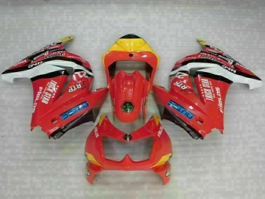 Buy 2008-2012 Red Yellow Kawasaki EX250 Motorcycle Fairing Kit Canada