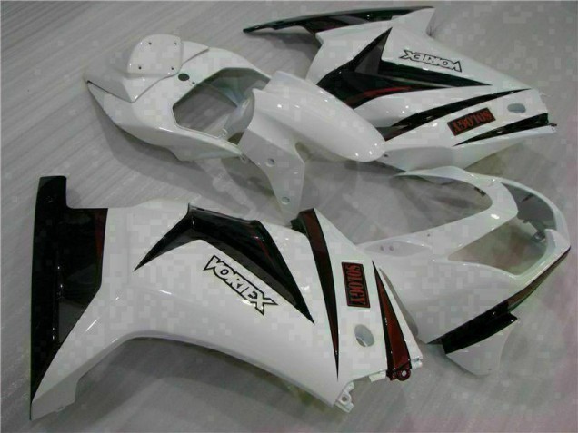 Buy 2008-2012 White Black Kawasaki EX250 Motorcycle Bodywork Canada Buy 2008-2012 White Black Kawasaki EX250 Motorcycle Bodywork Canada