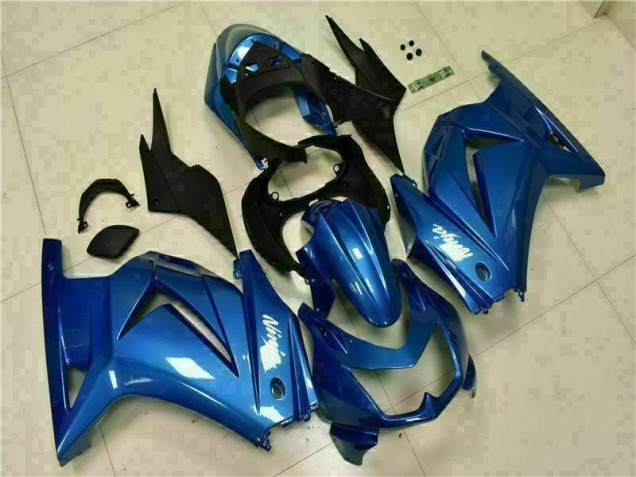 Buy 2008-2012 Blue Black White Ninja Kawasaki EX250 Moto Fairings Canada Buy 2008-2012 Blue Black White Ninja Kawasaki EX250 Moto Fairings Canada