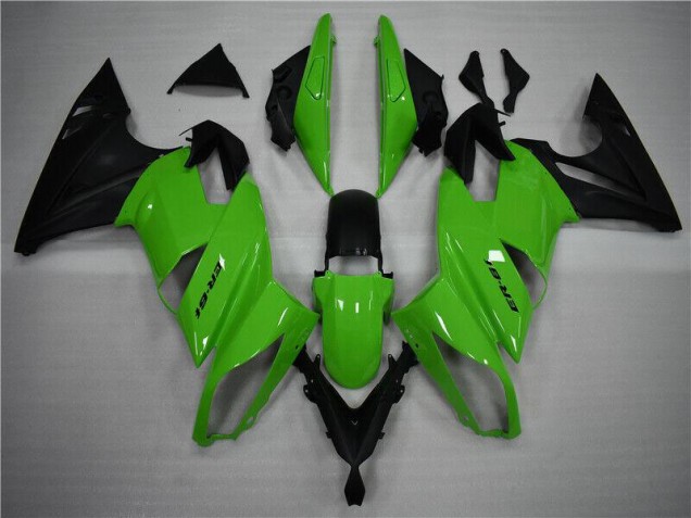 Buy 2009-2011 Green Black Kawasaki EX650 Replacement Motorcycle Fairings Canada