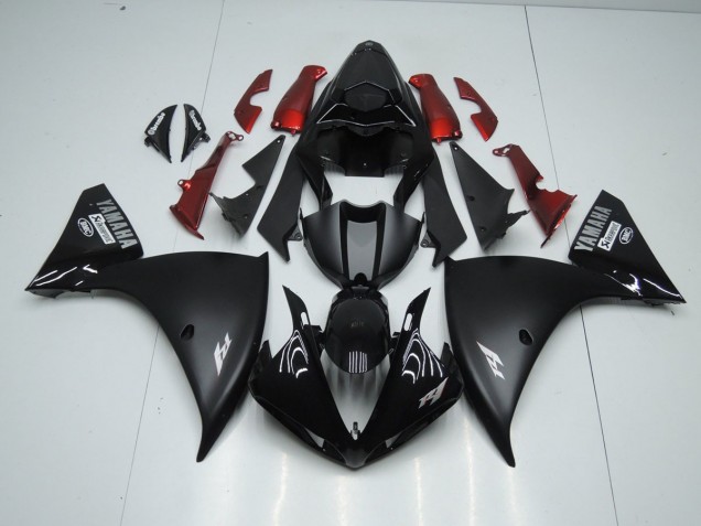 Buy 2009-2011 Matte Black Yamaha YZF R1 Motorbike Fairing Kits Canada