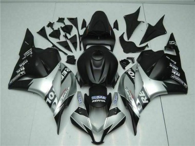 Buy 2009-2012 Black Silver Repsol Honda CBR600RR Motorcycle Fairings Kits Canada