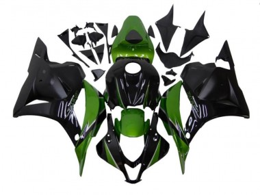Buy 2009-2012 Green Black Honda CBR600RR Motorcycle Fairings Kit Canada