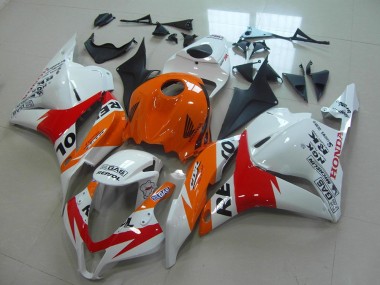 Buy 2009-2012 White New Repsol Honda CBR600RR Replacement Motorcycle Fairings Canada