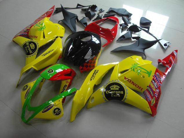 Buy 2009-2012 Yellow Corona Extra Honda CBR600RR Motorbike Fairing Kits Canada